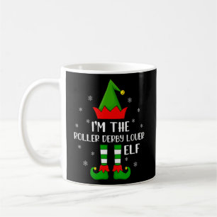 Matching Family Ich bin die Roller Derby Elf Chris Kaffeetasse