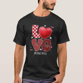 Matching Family Liebe Basketball Herzenslust T-Shirt