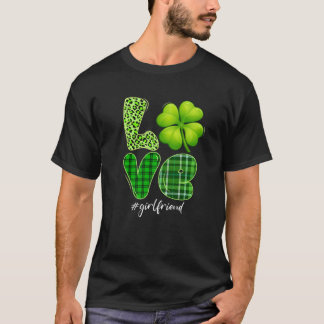 Matching Family Liebe Girlfriend Kleeblatt Funny P T-Shirt