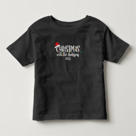Matching Family String Lights Weihnachtsmannmütze  Kleinkind T-shirt