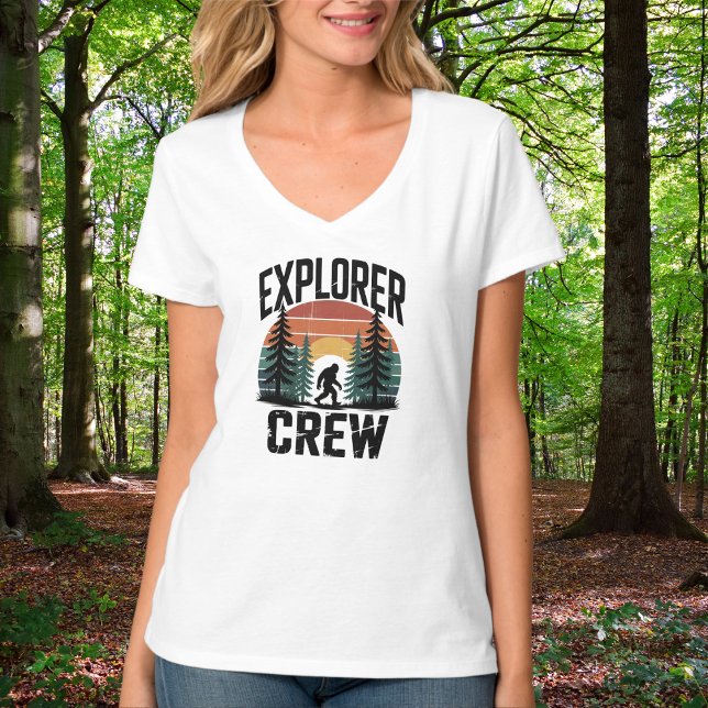 Matching Family Vacation Explorer Crew & Bigfoot T-Shirt (Von Creator hochgeladen)