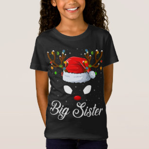 Matching Family Weihnachtsmannmütze Big Sister Rei T-Shirt