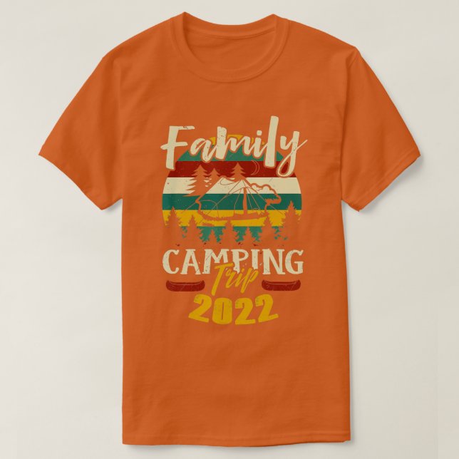 Matching Ferien Matching Family Camping Trip 202 T-Shirt (Design vorne)