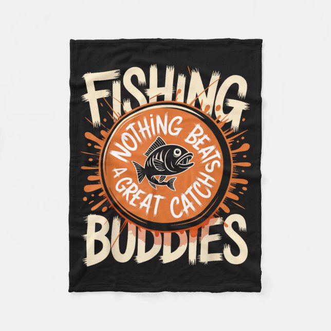 Matching Fishing Buddies Team Fisherman Friends Ch Fleecedecke (Vorderseite)