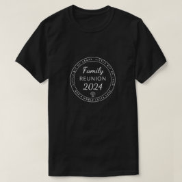 Matching Funny Black Family Wiedersehen 2024 T-Shirt