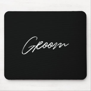 Matching Getrey Ready Bride Groom Squad Hochzeit Mousepad