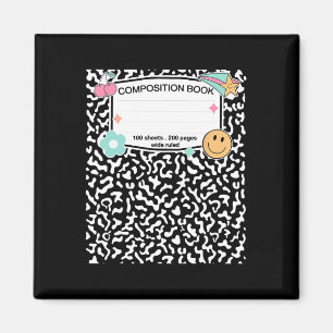 Matching Group Halloween Lehrer Kompositionsbuch Magnet