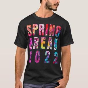 Matching Group Spring Break 2022 Vintage Gefärbte T-Shirt