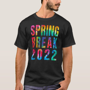 Matching Group Spring Break 2022 Vintage Gefärbte  T-Shirt