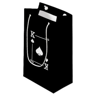 Matching King Spades Anzug Playing Cards Moderne Kleine Geschenktüte