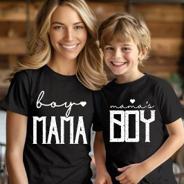 Matching Mama and Son Shirt