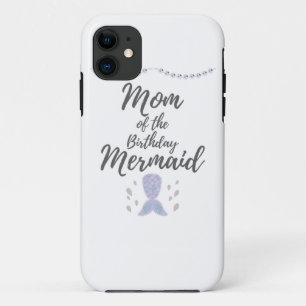 Matching Mermaid Birthday MerMom Mama Mermaid Case-Mate iPhone Hülle