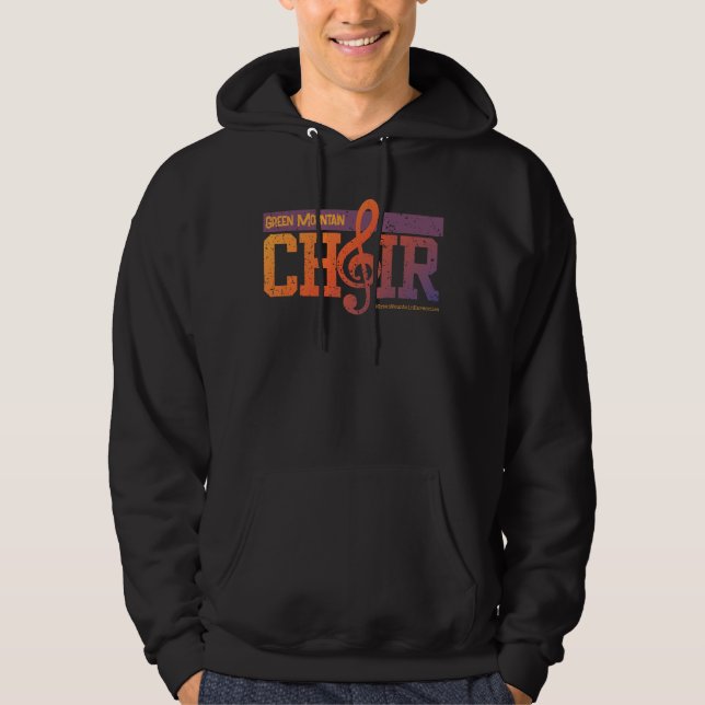 Matching Name Choir Group Social Handle Hoodie (Vorderseite)