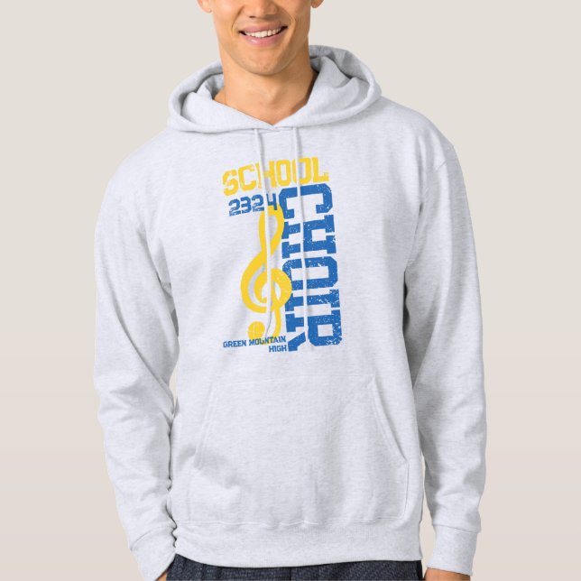 Matching Name Year Choir Group Social Handle Hoodie (Vorderseite)