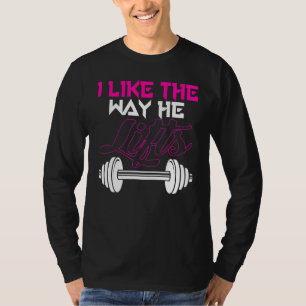 Matching Paare trainieren ich mag die Art, wie er  T-Shirt