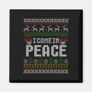Matching Paare Ugge Weihnachts Sweater ich kommen Magnet