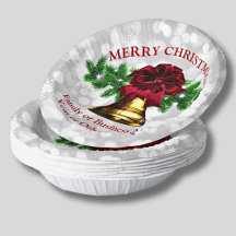 Matching Set - Gold Bell Red Bow Weihnachten 20xx
