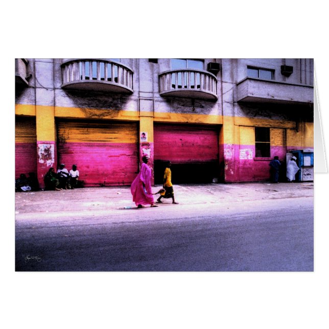 Matching the Buildings, Dakar, Sénégal (Devant horizontal)