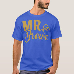 Matching Verlobung Geschenk für Männer Groom Mr. T-Shirt