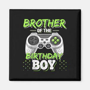 Matching Video Game Geburtstag Bruder der Geburt Magnet