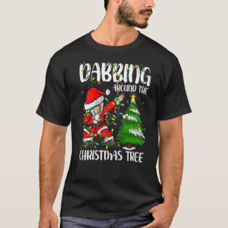Matching Weihnachten Weihnachten Dabbing rund um d T-Shirt