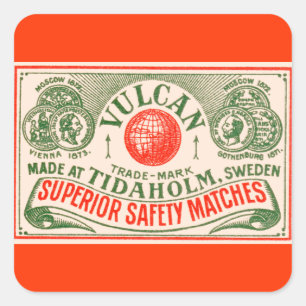 Matchs vintages Stickers Art Étiquette