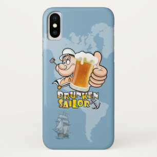 Matelot ivre Coque pour iPhone X