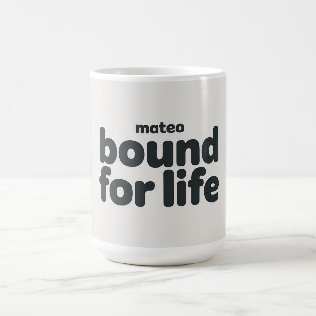 Mateo Fürs Leben Kaffeetasse (Mittel)