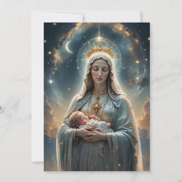 Mater Dei Flat Gebet / Grußkarte Dankeskarte