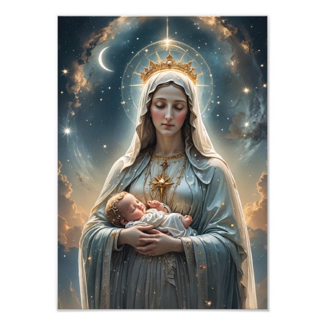 Mater Dei Fotodruck (Vorne)