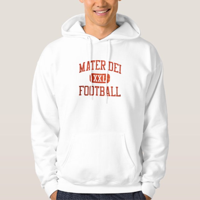 Mater Dei Monarch-Fußball Hoodie (Vorderseite)