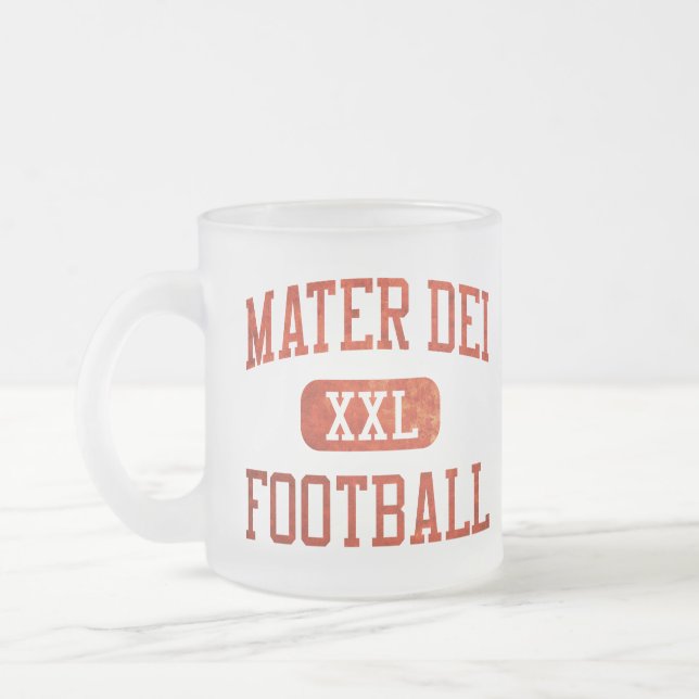 Mater Dei Monarch-Fußball Mattglastasse (Links)