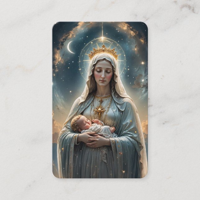 Mater Dei Visitenkarte (Vorderseite)