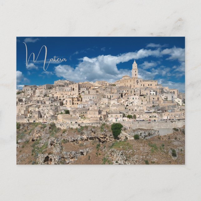 Matera Basilicata Italien Postkarte (Vorderseite)