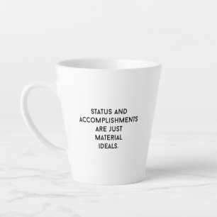 Material Ideale Latte Tasse