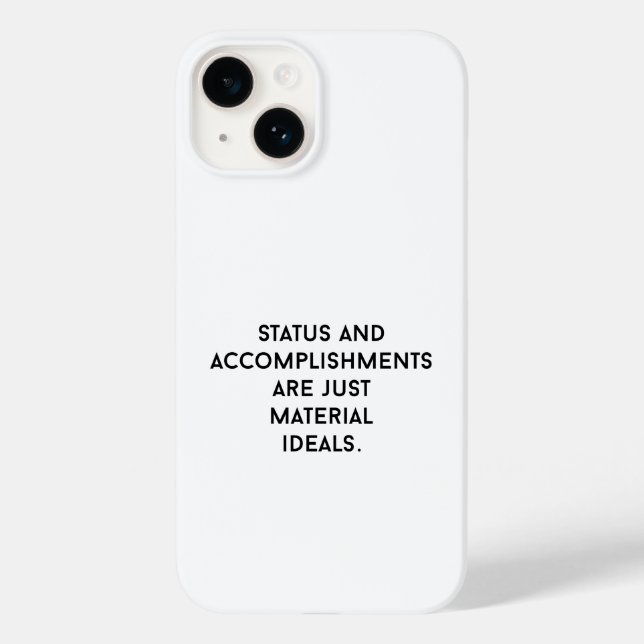 Material Ideals iPhone Case (Rückseite)