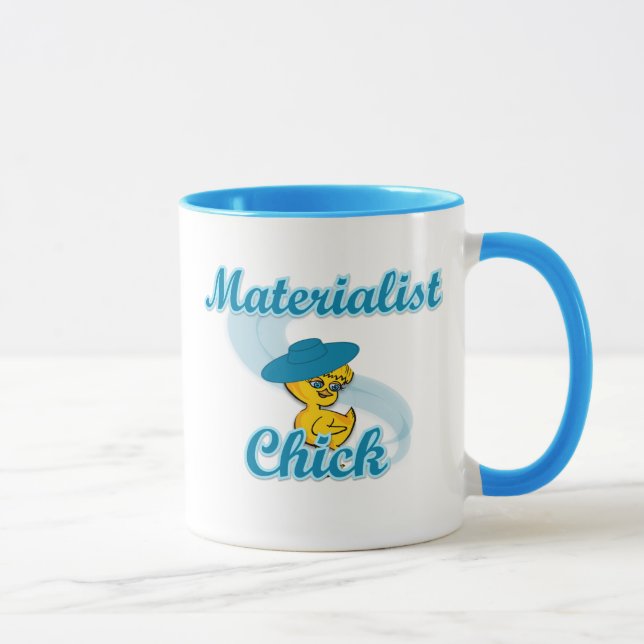 Materialist Chick #3 Tasse (Rechts)