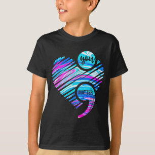 Materie Lass deine Geschichte nicht enden Präventi T-Shirt