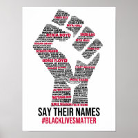 Materie-Plakate für schwarzes Leben