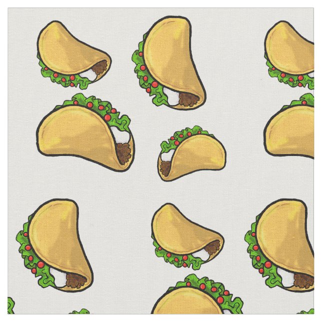 Matériel de tissu de taco (Fermer)