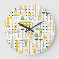 Matériel et outils de construction Horloge murale