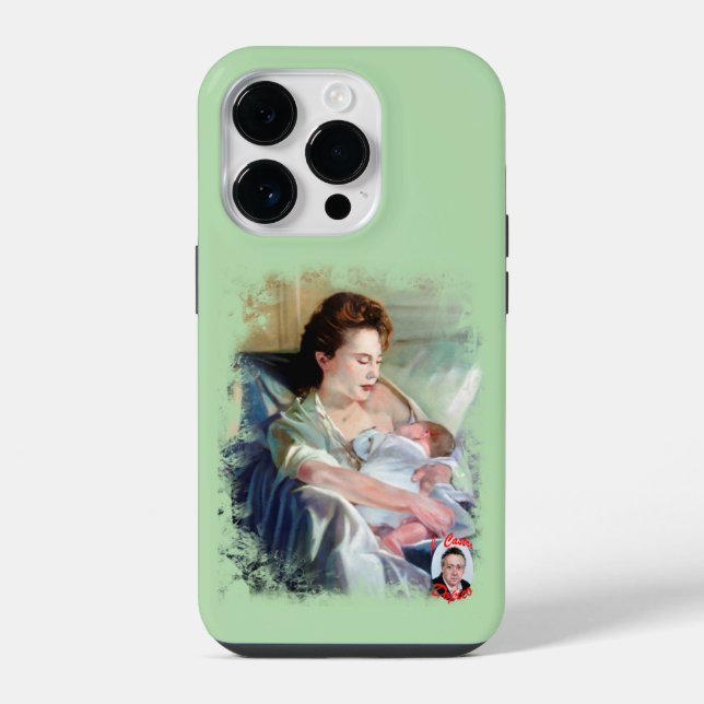 Maternidad iPhone 14 Pro Hülle (Rückseite)
