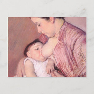 Maternite, Mary Cassatt, 1890 Postkarte