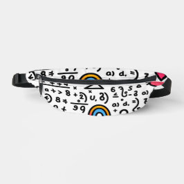 Math Calculator Bag - Stilvolles Design für die ma Bauchtasche