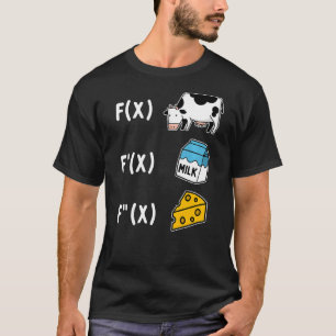 Math Cheese Formeln T-Shirt