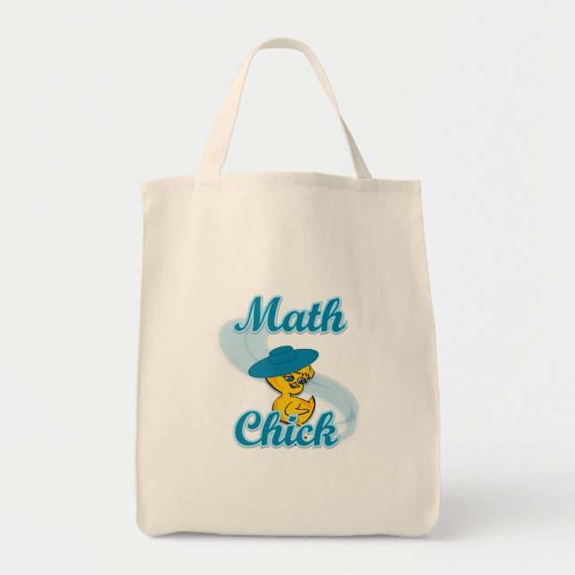 Math Chick #3 Tragetasche (Vorne)