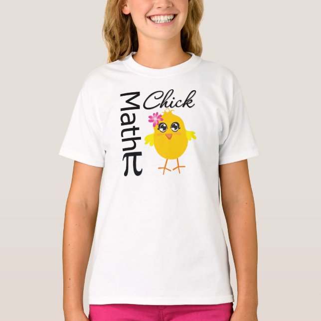 Math Chick T-Shirt (Vorderseite)