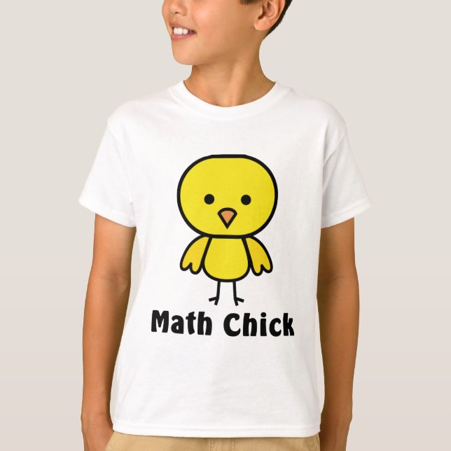 Math Chick T-Shirt (Vorderseite)