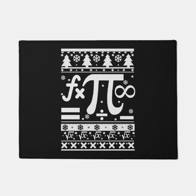 Math Christmas Fußmatte (Vorderseite)