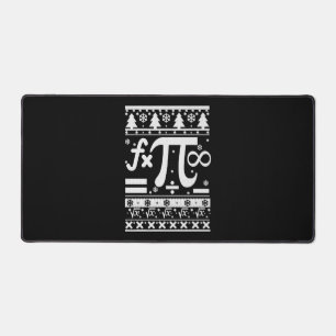 Math Christmas Schreibtischunterlage